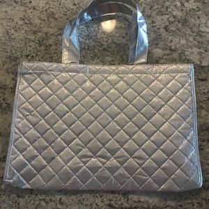Silver tote bag. Multiple available!